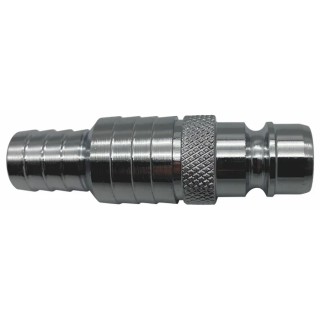 RS PRO Hose Connector 11 mm ID, 35 bar Chrome Plated Brass, 65 mm Length 234-9572