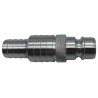 RS PRO Hose Connector 11 mm ID, 35 bar Chrome Plated Brass, 65 mm Length 234-9572