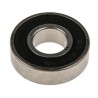 SKF Single Row Deep Groove Ball Bearing 12 mm ID, 28 mm OD, 8 mm Width, Sealed Stainless Steel Cage and Balls W 6001-2RS1/W64