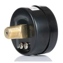RS PRO 50 mm BSP 1/4 in 1/4 in BSP Vacuum Gauge 0 bar 235-1299