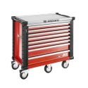 Facom 8 Drawer Wheeled Roller Cabinet Tool Chest with 1.19 m Length, 575 mm Width, 1.04 m Height, Red Color JET.8M5APF