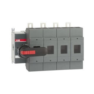 ABB Fuse Switch Disconnector 4-Pole 400 A Enclosed Base Mounted with Pistol Handle 1SCA022755R3740