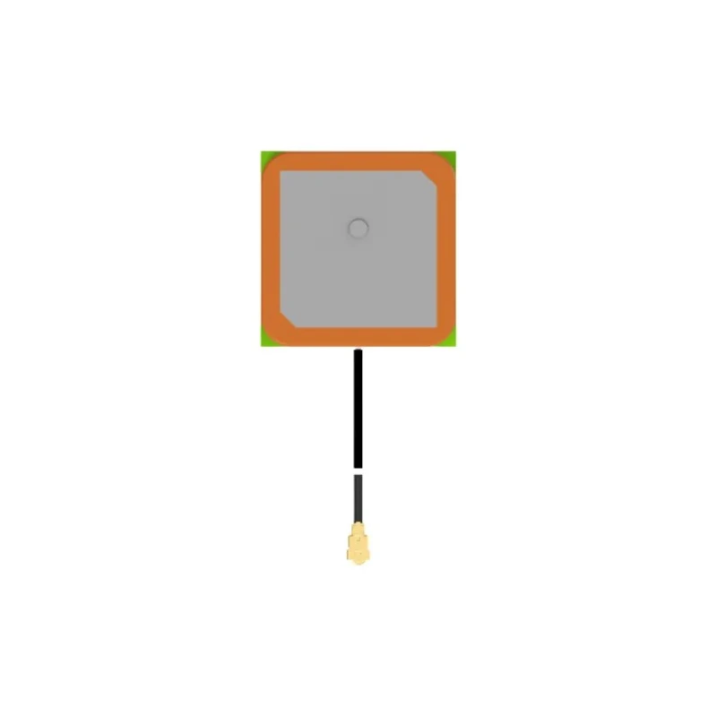TE Connectivity Patch Omni-Directional GPS Antenna Internal Adhesive Mount 100mm Lead 30.2dBi Gain 2108852-1