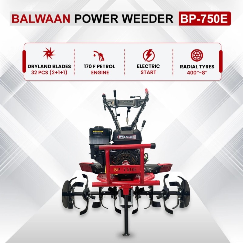 Balwaan Black Cheetah Power Weeder, BP-750E