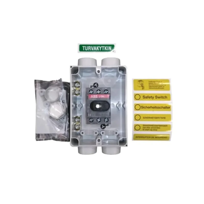 ABB 3-Pole Switch Disconnector IP65, 32A, 7.5 kW, Screw Clamp Terminals, OTP Series 