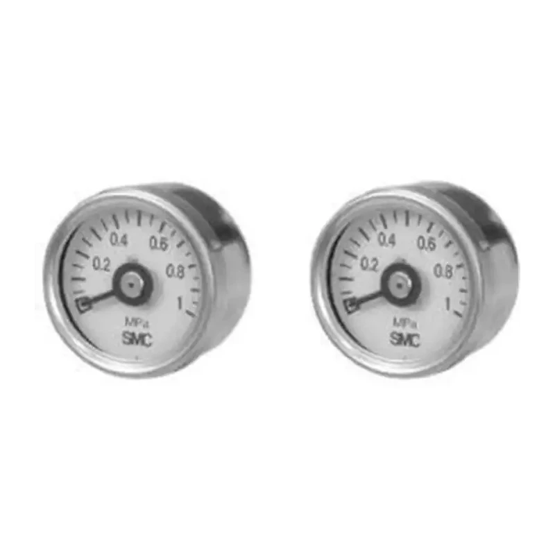 SMC 30 mm R 1/8 in Type R Pressure Gauge Stainless Steel Case, 2 bar G33-2-01