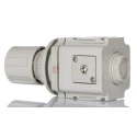 RS PRO Pneumatic Regulator G 1/2 Port, 10 bar Max Pressure, 60L/s Flow Rate, Anodised Aluminium Body 235-4740