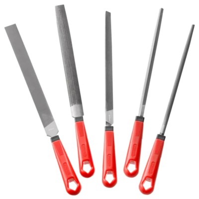 Facom 250 mm Second Cut Engineers File Set with Handle Included LIM250EM.J5