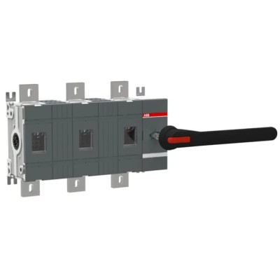 ABB 3-Pole Screw Switch Disconnector with IP00 and IP65 Ratings 0A, OT Series 1SCA022871R7730