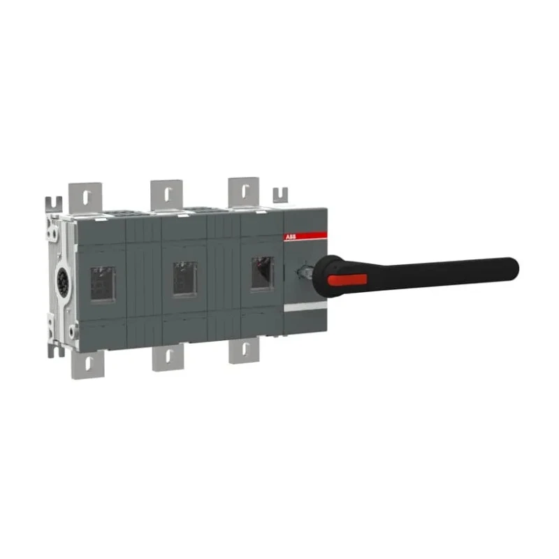 ABB 3-Pole Screw Switch Disconnector with IP00 and IP65 Ratings 0A, OT Series 1SCA022871R7730