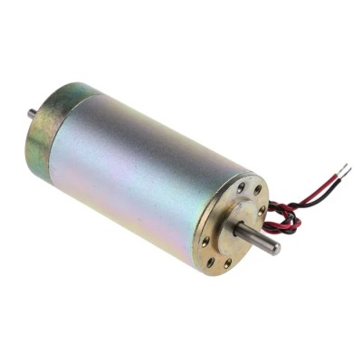 RS PRO Brushed DC Motor 24V DC 20 W 8.1 Ncm Torque 5300 RPM 450mm Length 40mm Width 235-7831