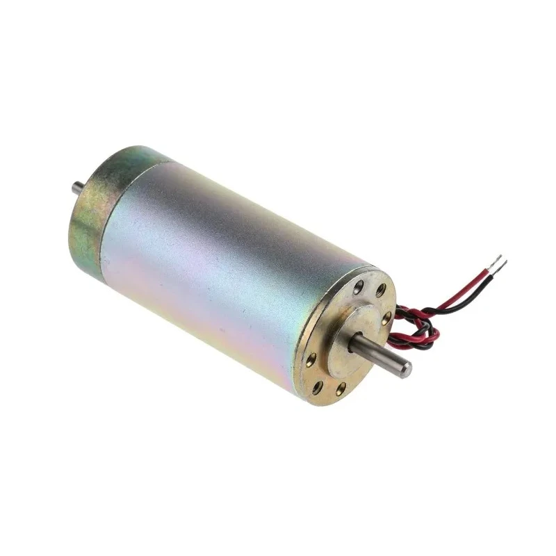 RS PRO Brushed DC Motor 24V DC 20 W 8.1 Ncm Torque 5300 RPM 450mm Length 40mm Width 235-7831