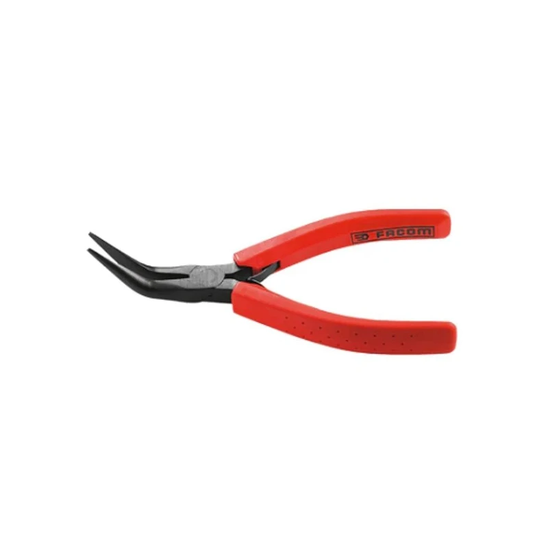Facom 1-Piece Steel Round Nose Plier Smooth Jaw Comfort Grip 155mm 403