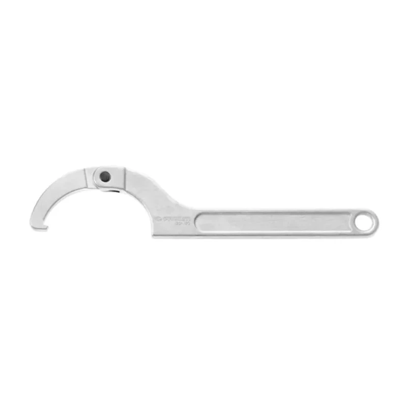 Facom 180 mm Hook Spanner Stainless Steel Chrome Finish 492mm Length 125A.180