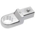 Facom Open End Torque Wrench Part Polygon Drive, Insert Size 14 x 18 mm, Size 16 mm, Chrome Finish 13.16