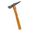 Facom Steel Head Electrician Hammer with Hickory Wood Handle 200g 237mm 203H.18