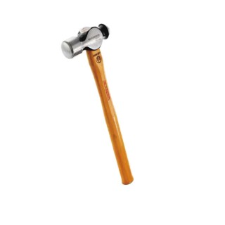 Facom Steel Head Ball-Pein Hammer with Hickory Wood Handle, 280 g, 297 mm Length 202H.1/2