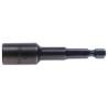 Facom Hex Screwdriver Bit 8 mm Size, 6.35 mm Hex Drive, 70 mm Overall Length EF.6D8L