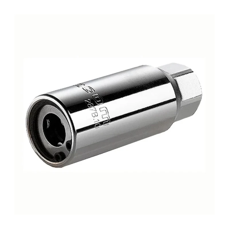 Facom Open End Roller Type Stud Driver 1/2 in Insert 75 mm Chrome Finish 287B.16