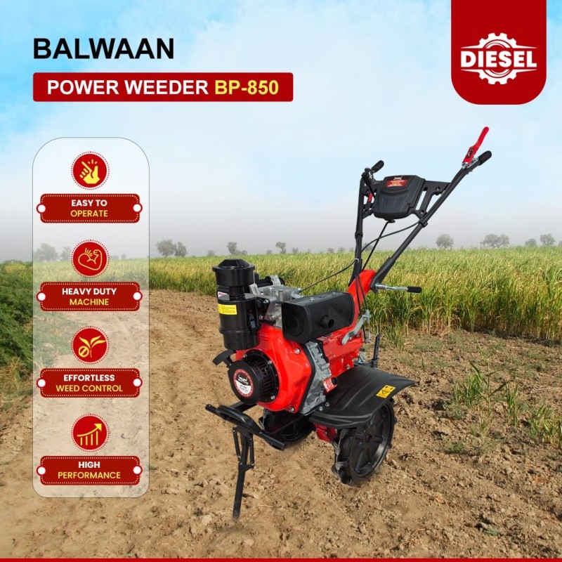 Balwaan 5.5 HP Diesel Power Weeder, BP-850