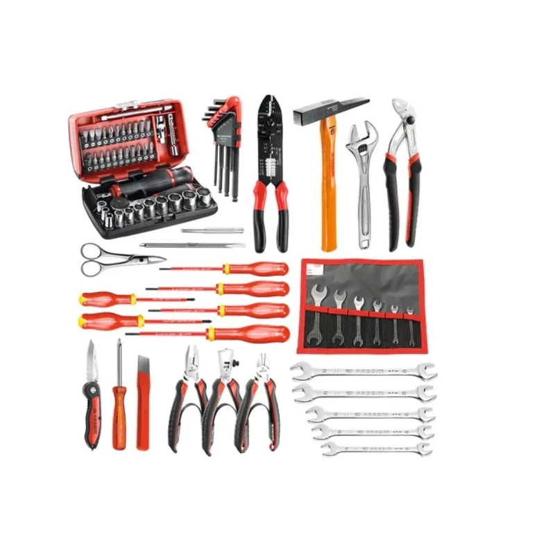 Facom 39 Piece Electrician Tool Kit with Box CM.E16