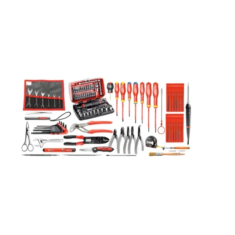 Facom 94 Piece Electrician Tool Kit with Box CM.EL32