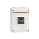 ABB 4-Pole Switch Disconnector 690V AC, 63A, IP65, Black Handle, Series OTP 