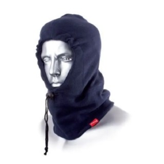 Flexitog Navy Polyester Balaclava Adjustable Elastic Draw Cord UK Origin FH90