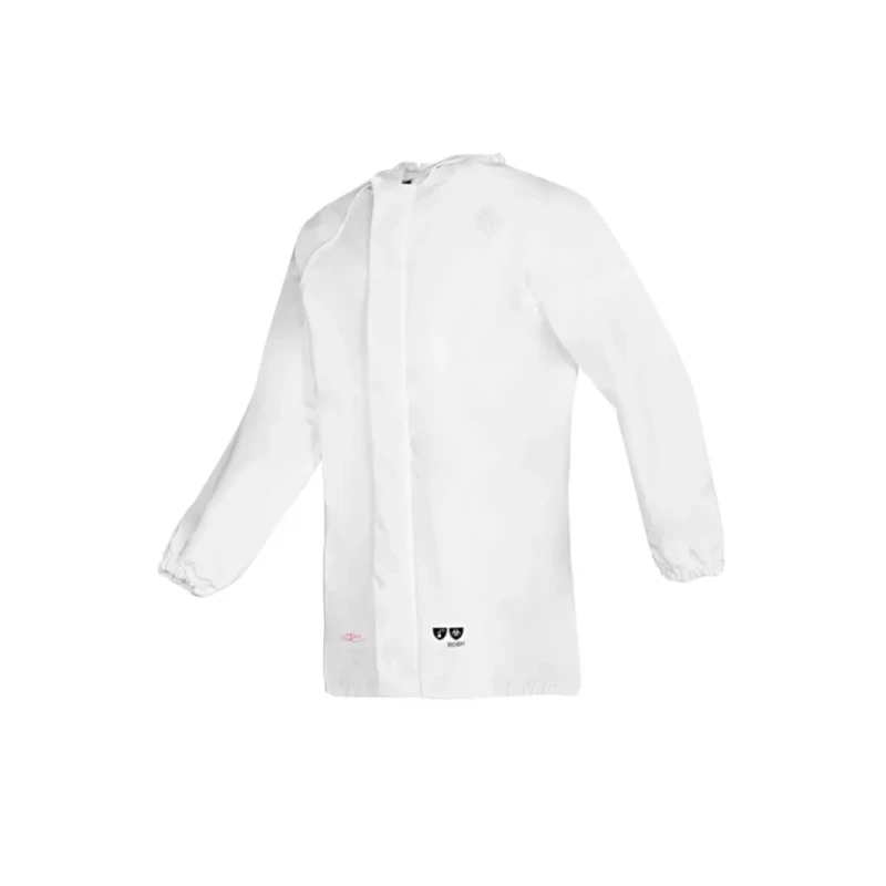 Sioen Morgat White Lightweight Work Jacket Unisex Size M Polyamide Fabric S4391/W/M