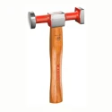 Facom Bumping Hammer with Hickory Wood Handle 390g, Overall Length 310mm, Head Width 35mm 861D.30