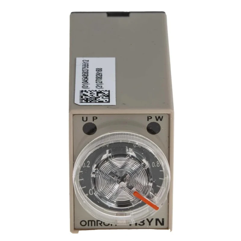 Omron H3YN Series DIN Rail Panel Mount Timer Relay 4-Contact 24 V AC/DC 0.1 s to 10 min Multifunction 