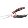 Facom Flat Nose Plier Bent Nose Serrated Jaw Bi-Material Ergonomic Handle 200mm 188A.20CPE
