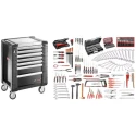Facom 200 Piece Mechanical Tool Kit with Drawer Chest and Foam Trays JET7.M140A