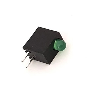 CML Innovative Technologies Green Right Angle LED Indicator 3 mm (T-1), Single Colour, 1 LED, 5 V 15701004
