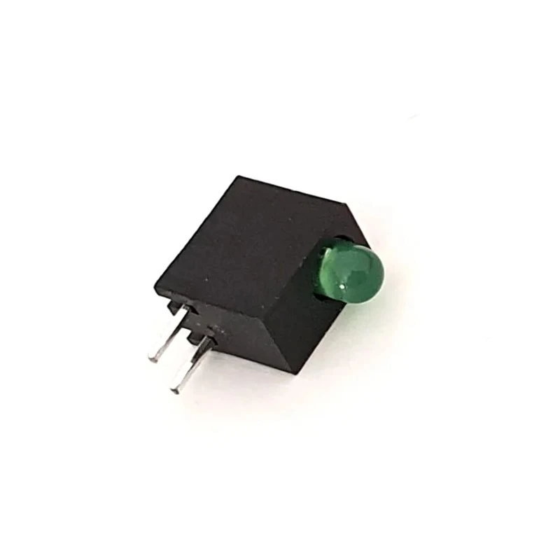 CML Innovative Technologies Green Right Angle LED Indicator 3 mm (T-1), Single Colour, 1 LED, 5 V 15701004