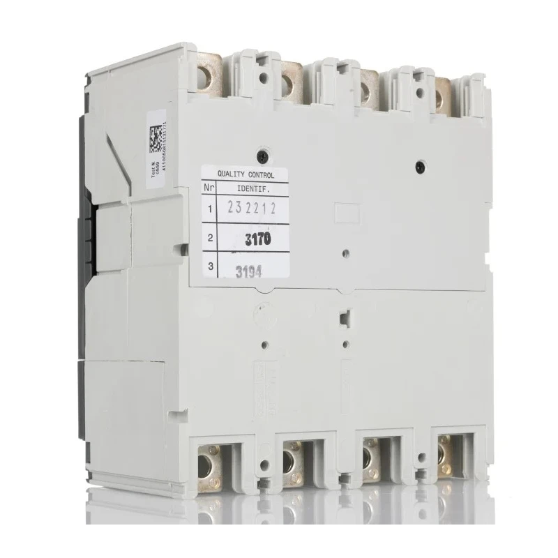 ABB XT4S Molded Case Circuit Breaker 4-Pole 200A Current Rating 85kA Breaking Capacity Fixed Mount XT4S