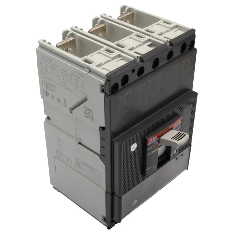 ABB XT4S Molded Case Circuit Breaker 3-Pole 80A, Breaking Capacity 85 kA, Fixed Mount, 690V AC, 500V DC XT4S