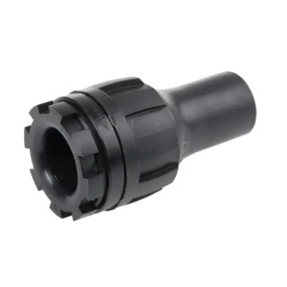 TE Connectivity Black Nylon, Polyolefin Cable Gland Locknut, 1-12 UNF Thread, 4.1 mm Min., 12.7 mm Max. CES-1