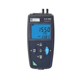 Chauvin Arnoux CA 1550 Differential Manometer Max Pressure Measurement 2450 Pa P01654555