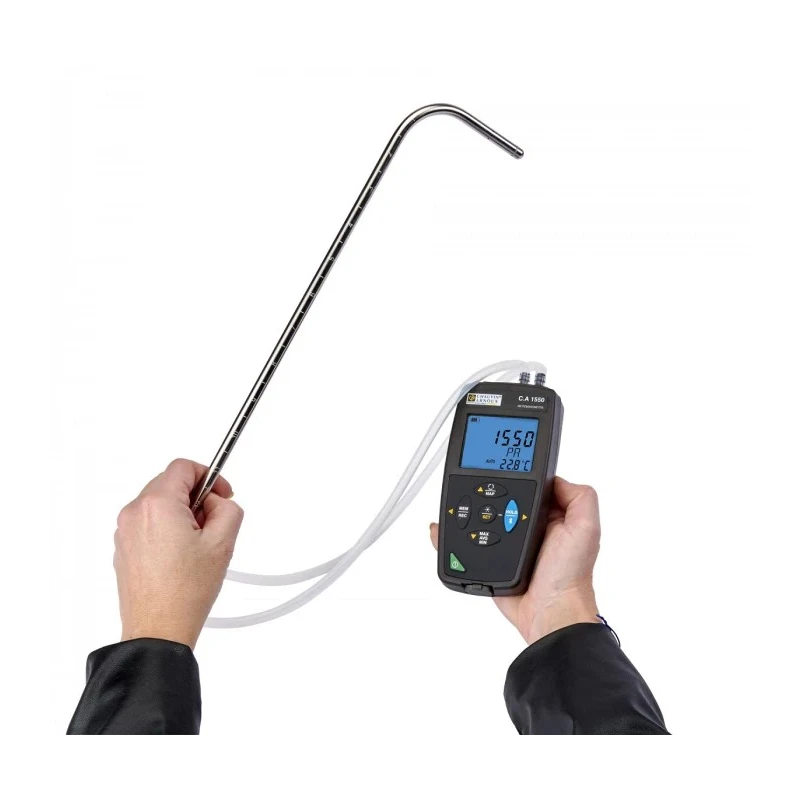 Chauvin Arnoux CA 1550 Differential Manometer Max Pressure Measurement 2450 Pa P01654555