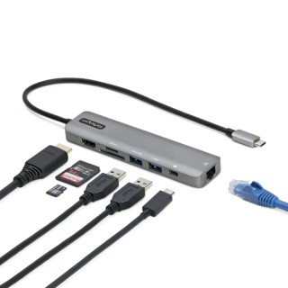 StarTech.com USB 3.1 Gen 1 Docking Station USB Type C, USB Type A Ports with HDMI 3840 x 2160 pixel DKT30CHSDPD1