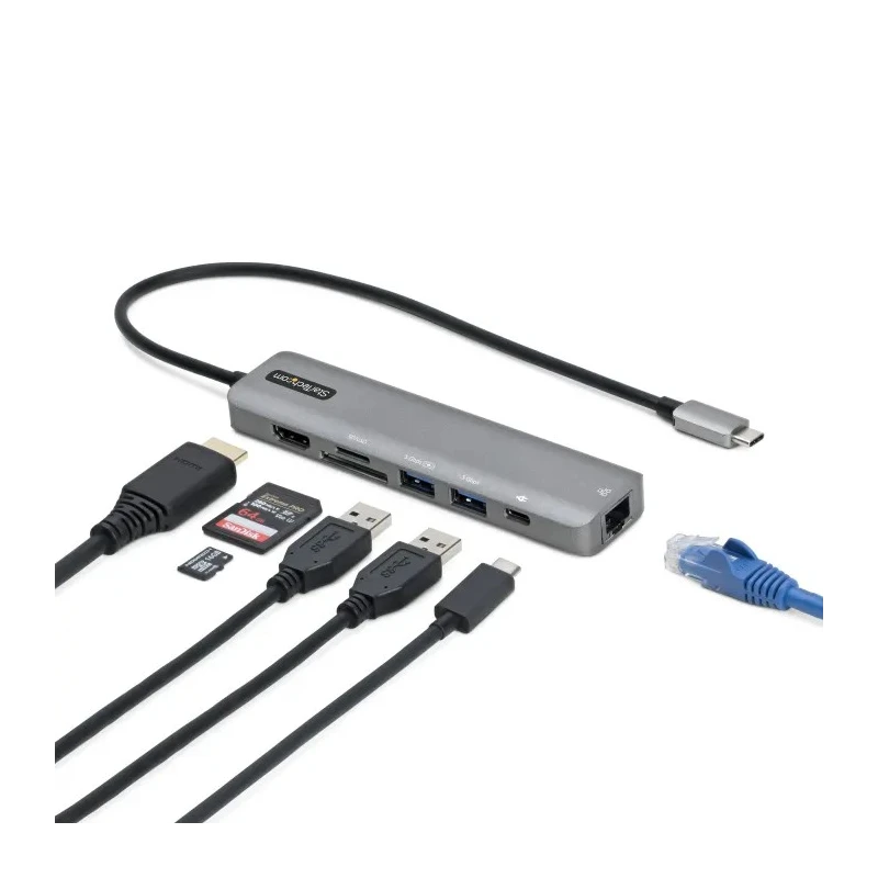 StarTech.com USB 3.1 Gen 1 Docking Station USB Type C, USB Type A Ports with HDMI 3840 x 2160 pixel DKT30CHSDPD1