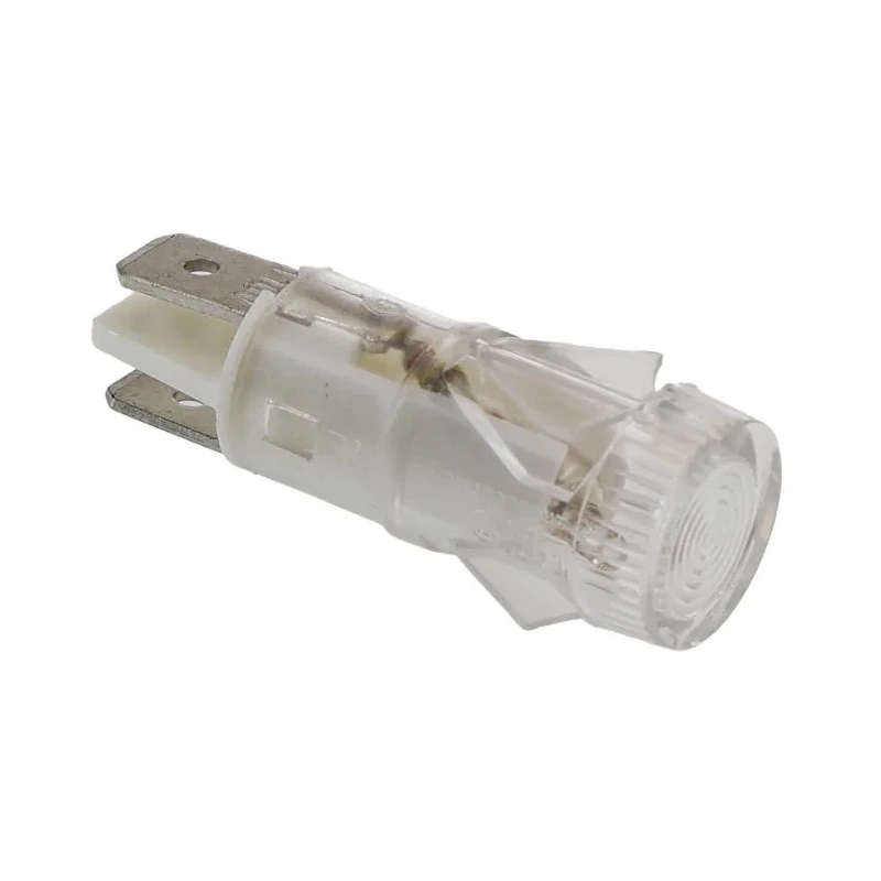 Arcolectric (Bulgin) Ltd 2870 Series Panel Mount Indicator 110V AC, Solder Tab Termination, Prominent Bezel C287000NAQ