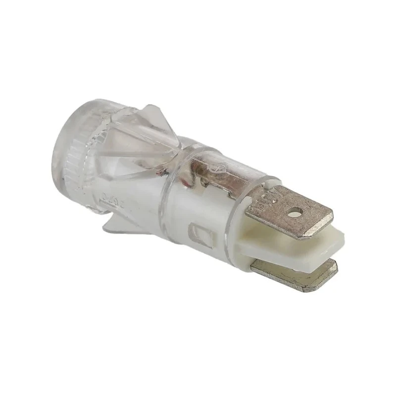 Arcolectric (Bulgin) Ltd 2870 Series Panel Mount Indicator 110V AC, Solder Tab Termination, Prominent Bezel C287000NAQ
