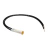 Arcolectric (Bulgin) Ltd 2950 Series Orange Panel Mount Indicator, 110V AC, Lead Wire Termination, Prominent L295000NAH