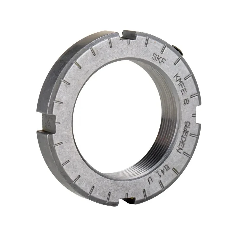 SKF Lock Nut Bearing Assembly with 40mm Inside Diameter and 58mm Outer Diameter KMFE 8
