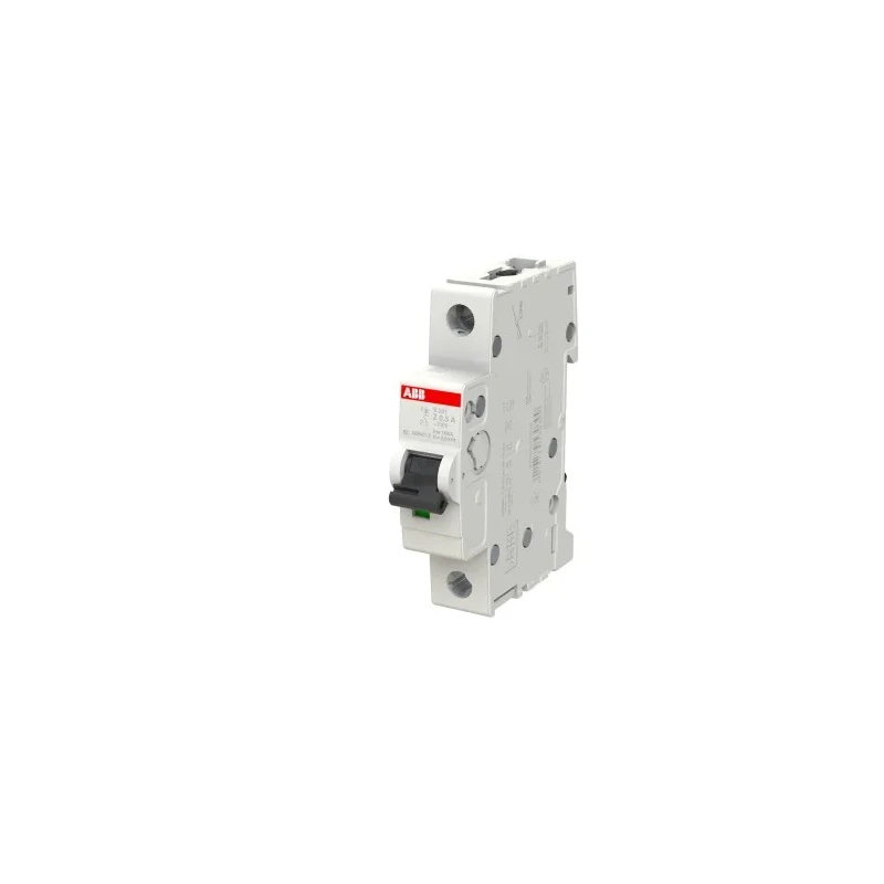 ABB System Pro M Compact S200 Miniature Circuit Breaker 1-Pole 500mA Type Z 253V AC 72V 2CDS251001R0158 S201 Z 0.5A - 10 KA