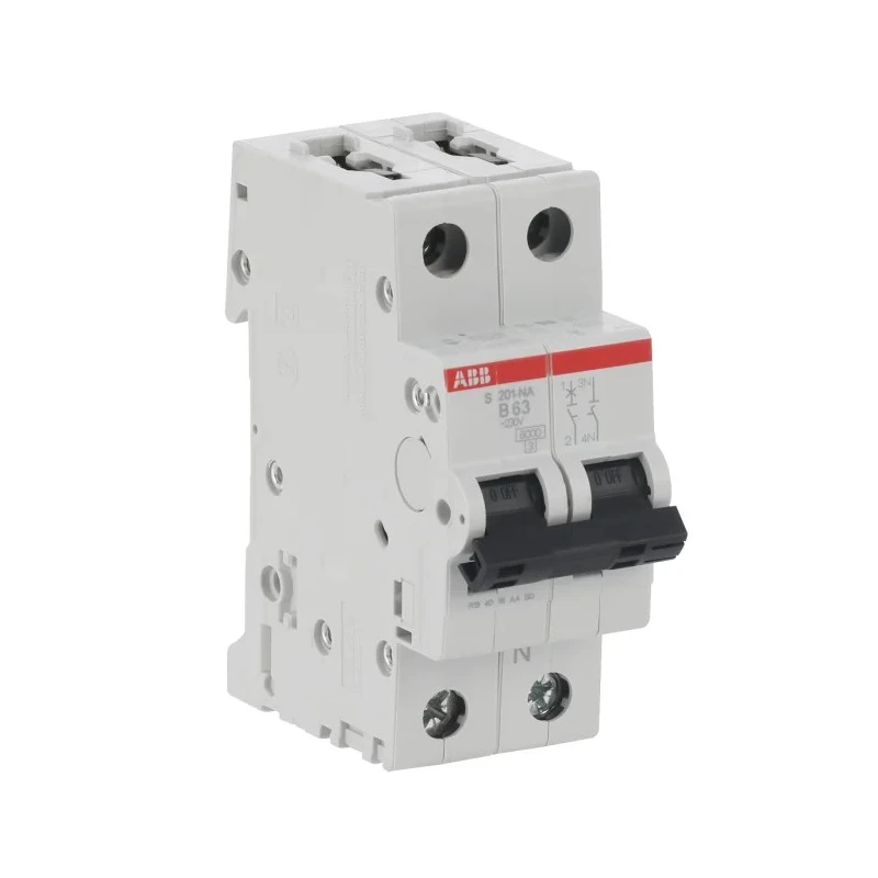 ABB Miniature Circuit Breaker System Pro M Compact S200, 1-Pole, 63A, Type B Thermomagnetic Trip, 400V AC 2CDS251103R0635