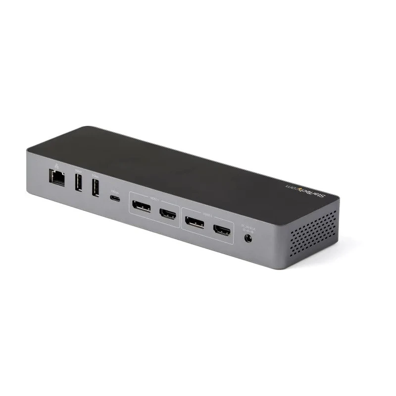 StarTech.com Thunderbolt 3 Docking Station USB Type C Ports with DisplayPort, HDMI, 7680 x 4320 Pixel Resolution TB3CDK2DHUE