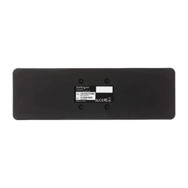 StarTech.com Thunderbolt 3 Docking Station USB Type C Ports with DisplayPort, HDMI, 7680 x 4320 Pixel Resolution TB3CDK2DHUE